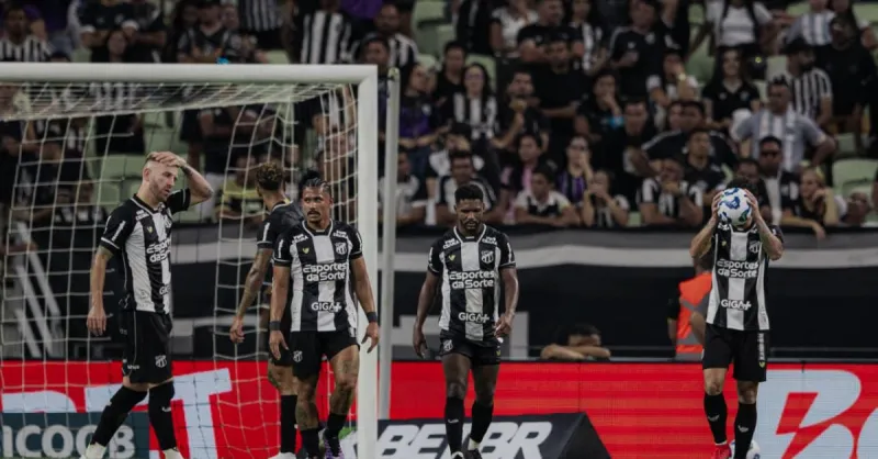 Ceará perde para Juventude no Castelão: G6 distante e reestreia de Vina em jogo amargo