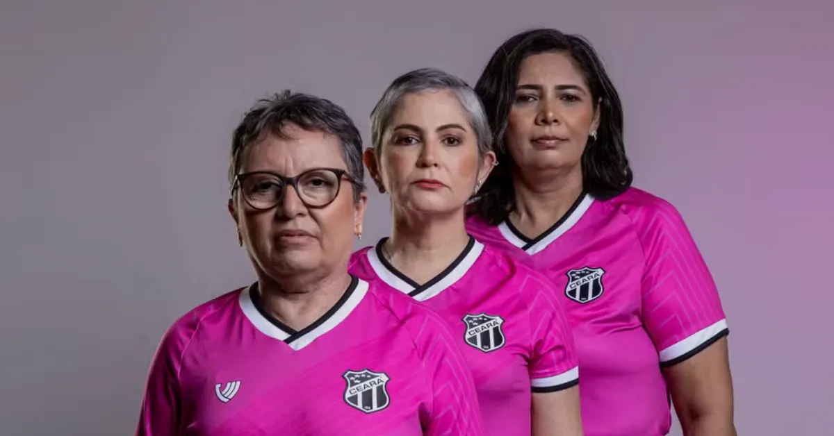 Ceará Lança Camisa Outubro Rosa: Mais Que Um Manto, Uma Mensagem de Superação