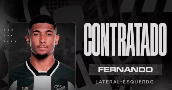 Ceará anuncia lateral Fernando do Athletico-PR para 2026; veja detalhes e valor