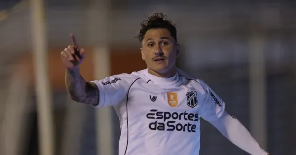 Vina se destaca em goleada do Ceará; técnico Mozart analisa evolução do time